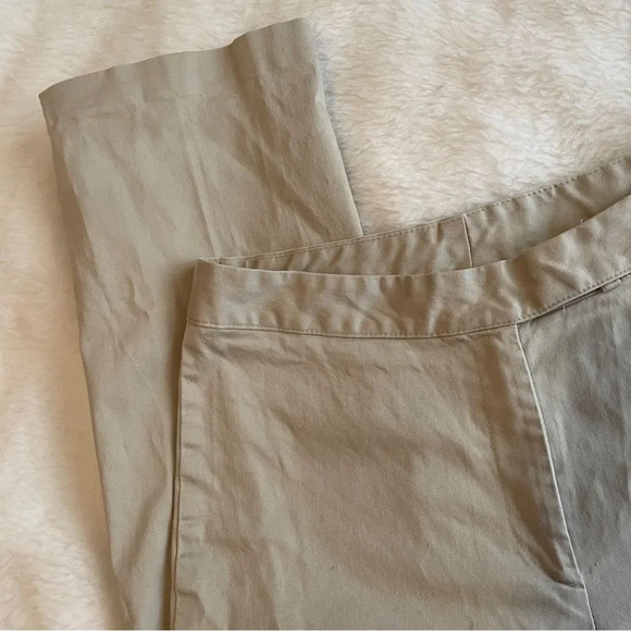 Vintage 90s/Y2K Beige crop  pants - Picture 7 of 10
